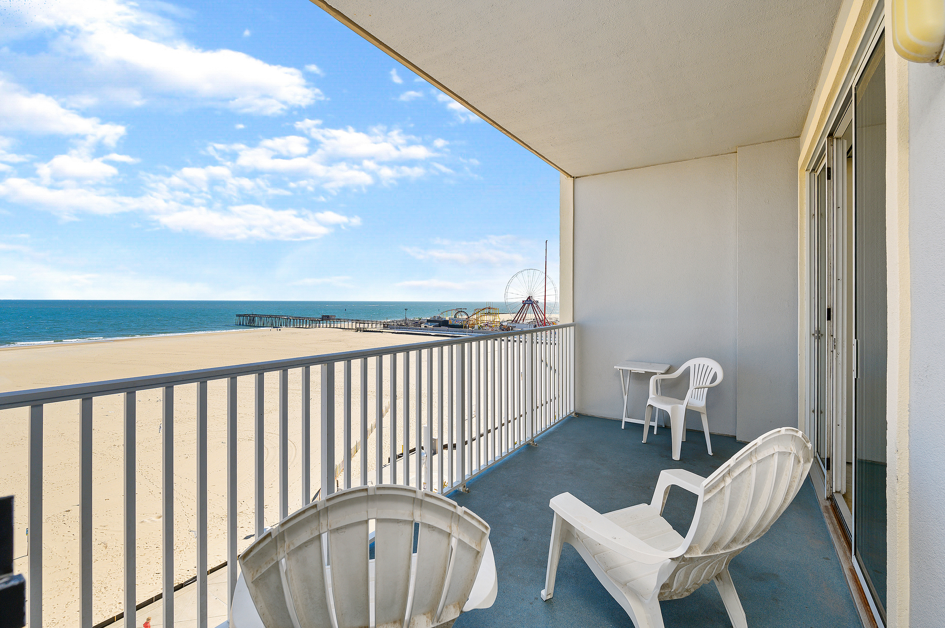Breathtaking Views of the Beach and Boardwalk