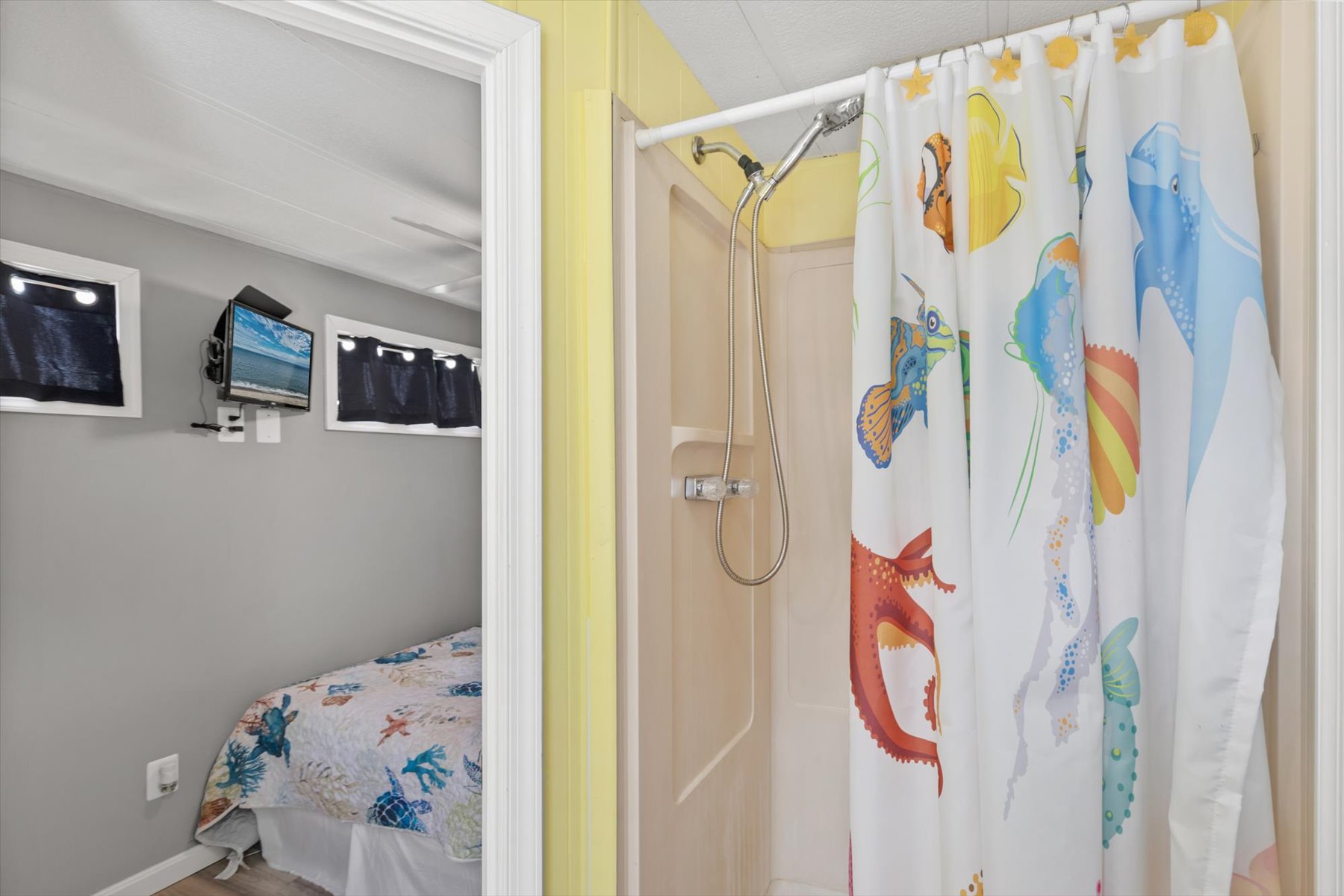 Bedroom 3 is attached to the bathroom.