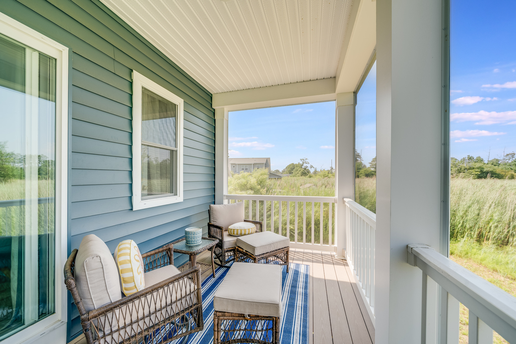 Private Balcony on 2nd Level....