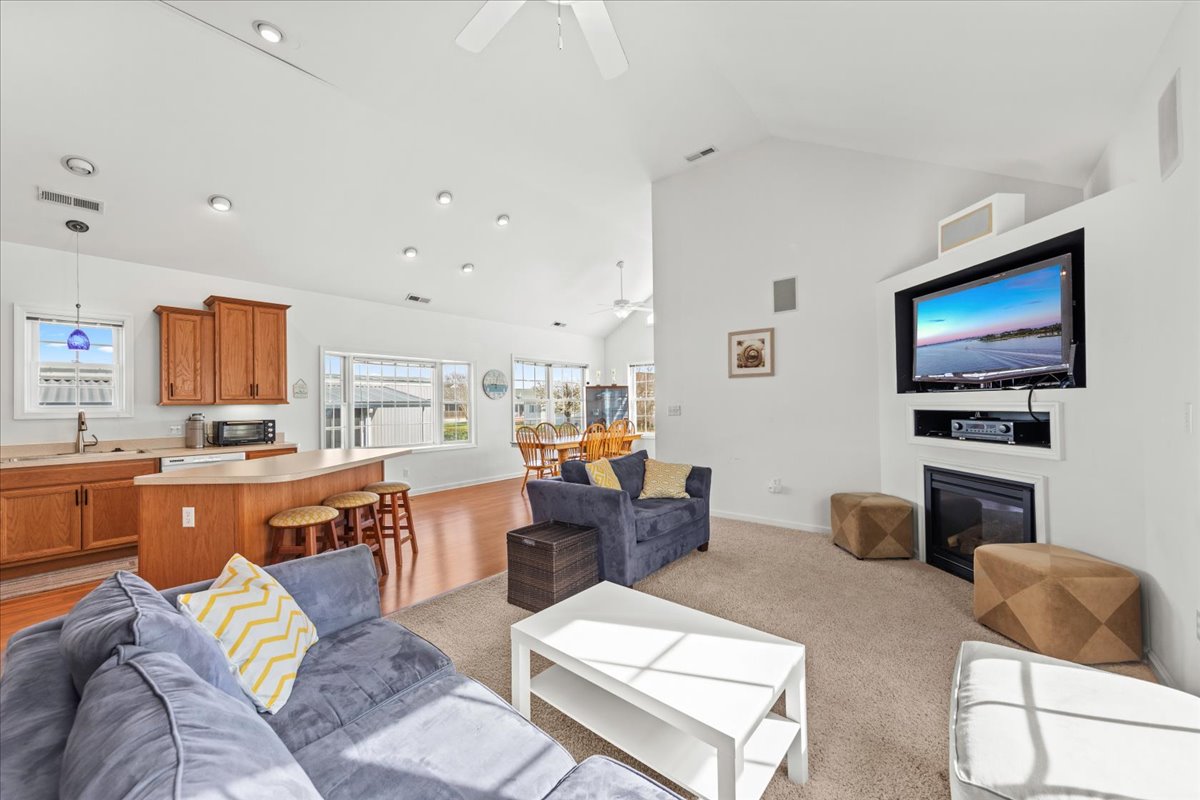 Plenty of Cozy Seating for the whole Family to Relax!