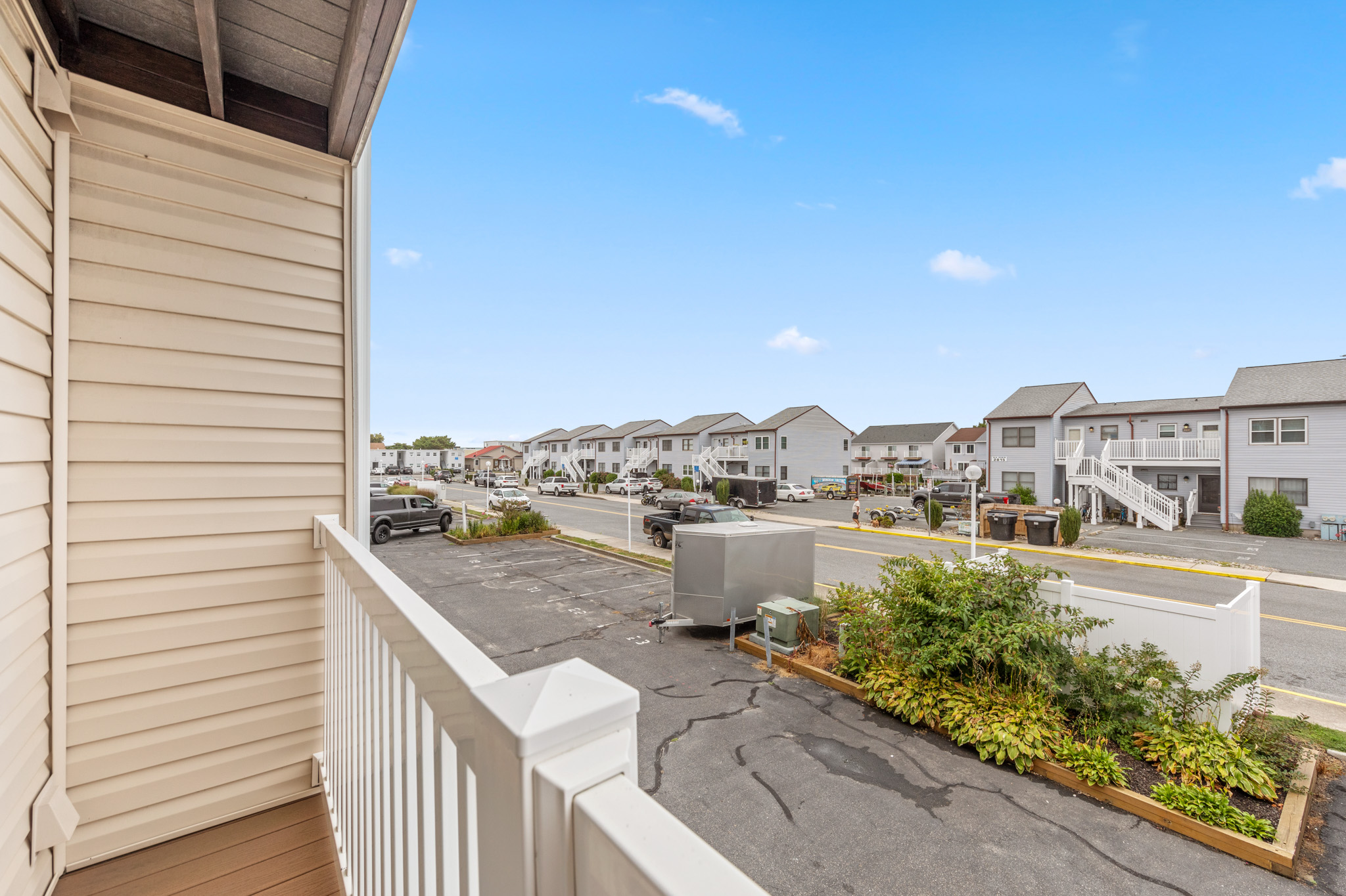 There is also a Private Balcony with street views.