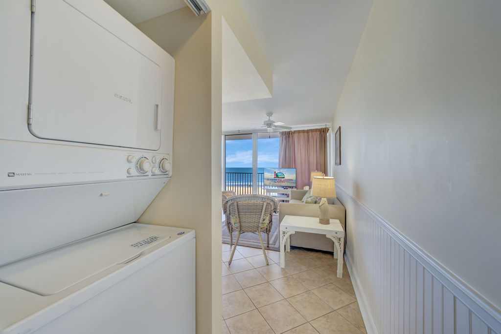 There's even a Stackable Washer/Dryer for your convenience!