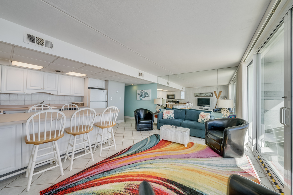 You'll never miss out on a bit of Family Fun with the Open Floor Plan!