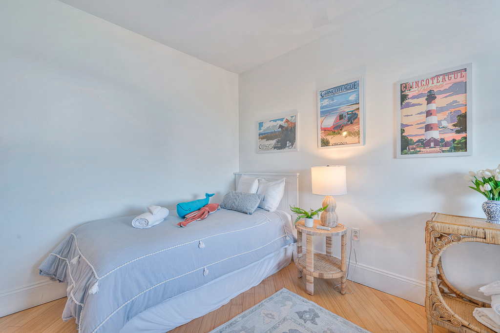 Bedroom 3 has a Twin Bed with Twin Trundle.