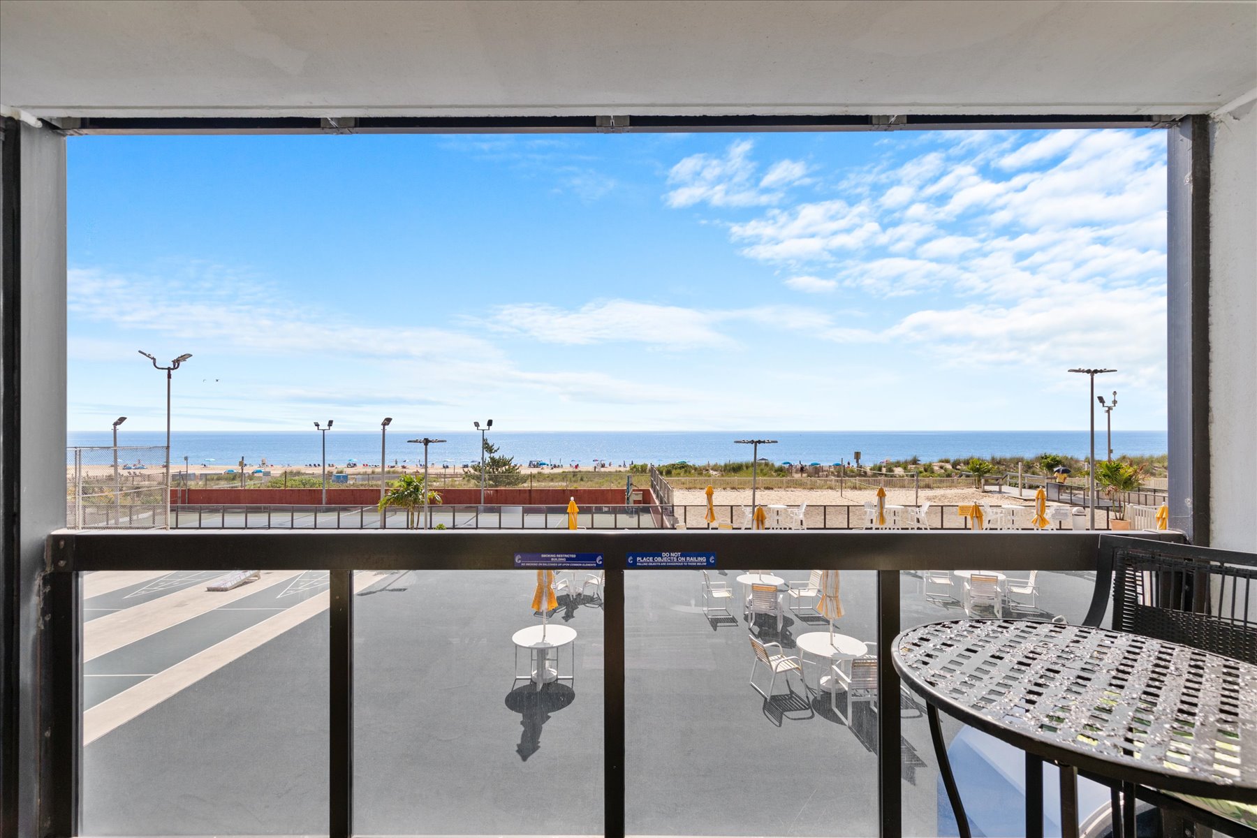 Enjoy the Sunrise from the Balcony.