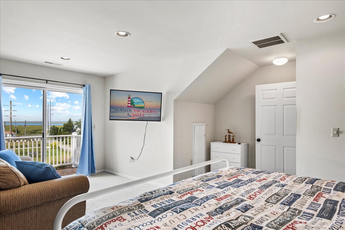 Bedroom 2 has Flat Screen Smart TV.