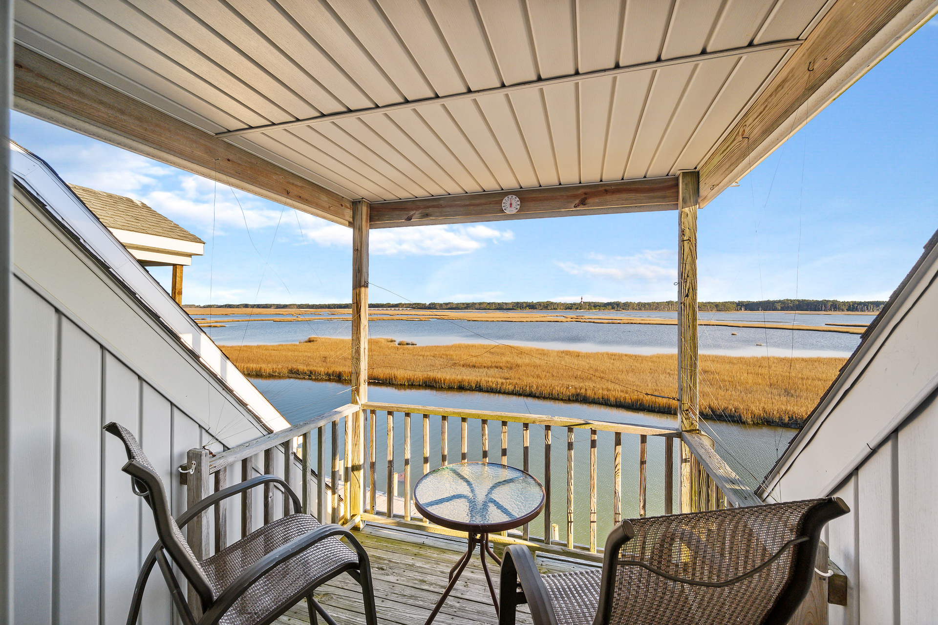 Bedroom 3's Private Balcony - you can see forever from here.