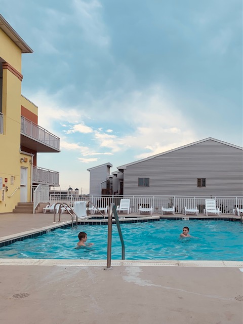 Take a dip in the refreshing pool!