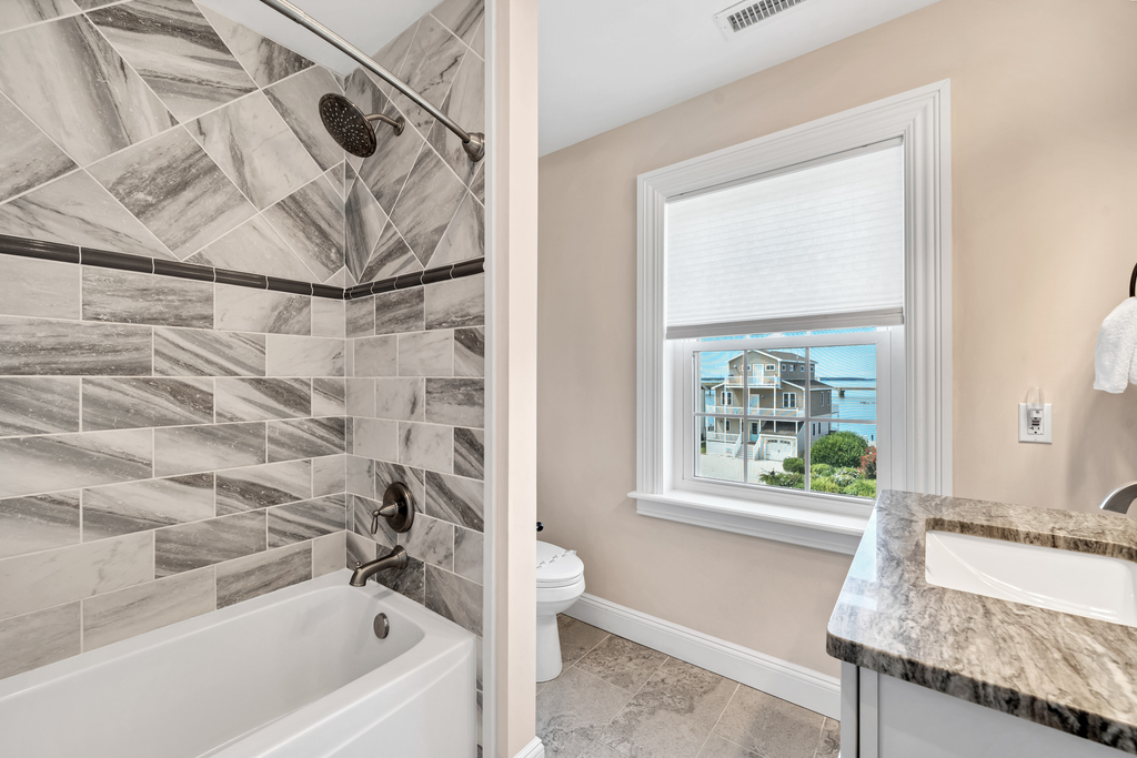 Full Bath upstairs with Tub/Shower Combo.