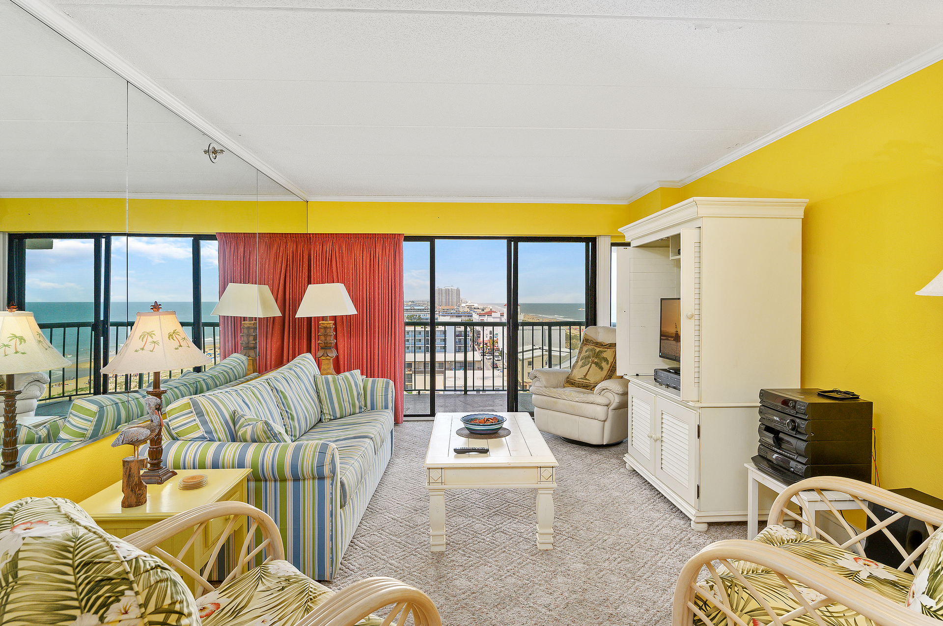 There is plenty of space for the family to relax and enjoy the AC and Free WiFi.