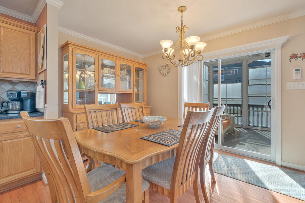 Gather around the dining table for a home cooked meal!