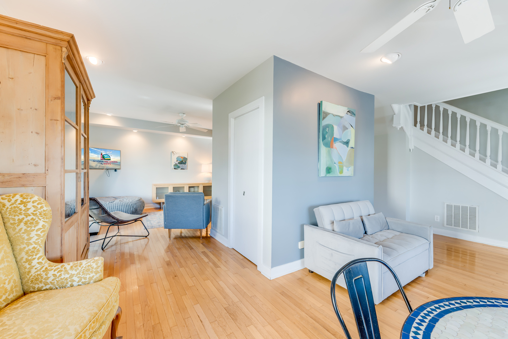 Spacious Living Area with room for all to spend time together while never feeling crowded.