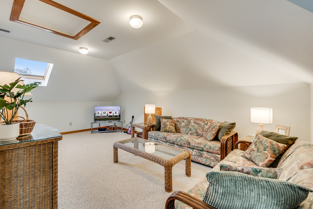 Wandering upstairs, you'll find a huge Suite - Bedroom 4, which sleeps 4!