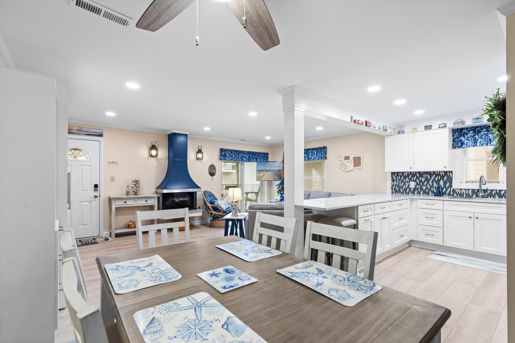 Enjoy a quiet meal in or a Family game night!