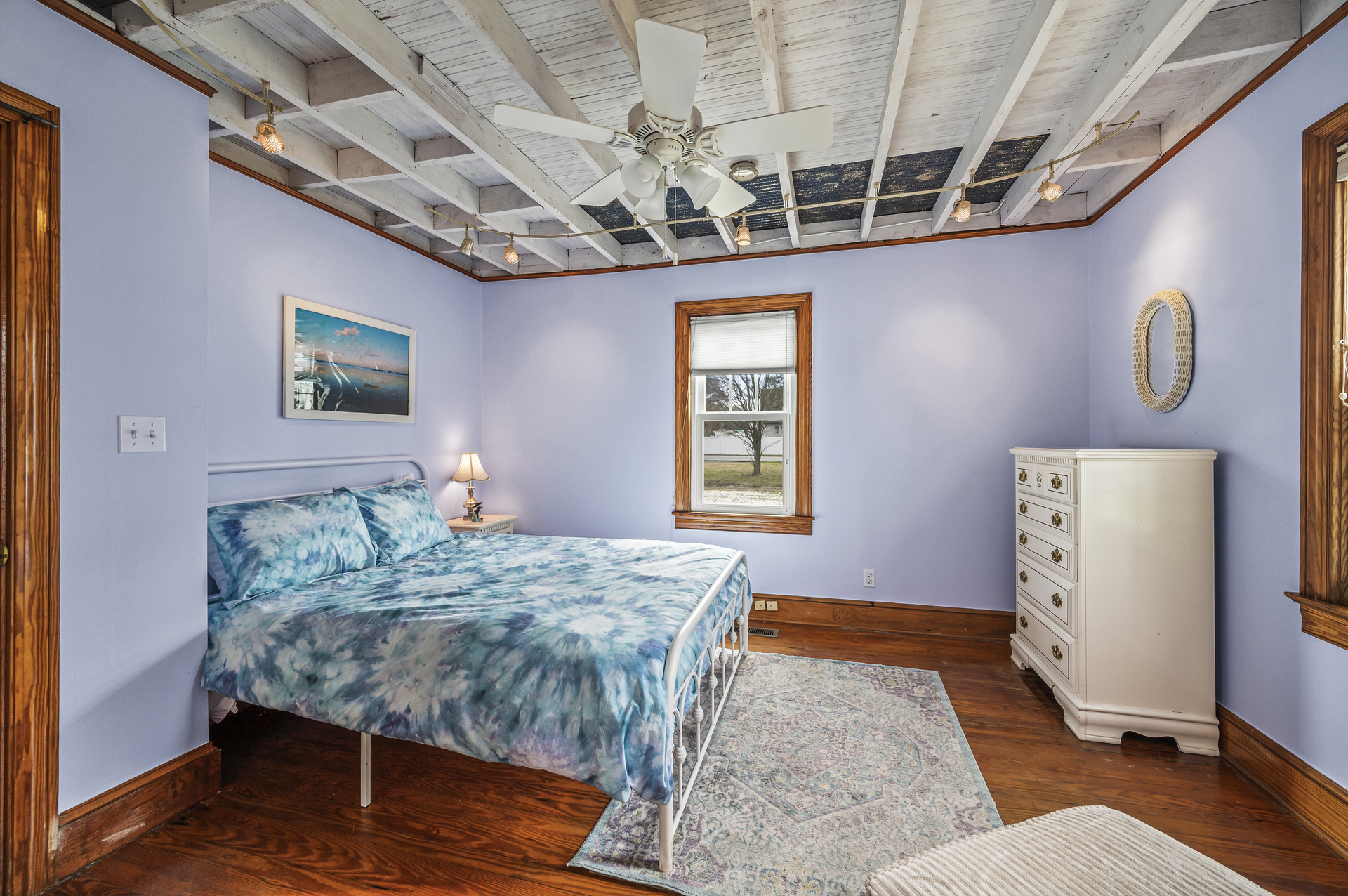 Downstairs Bedroom 1 with Queen Bed.