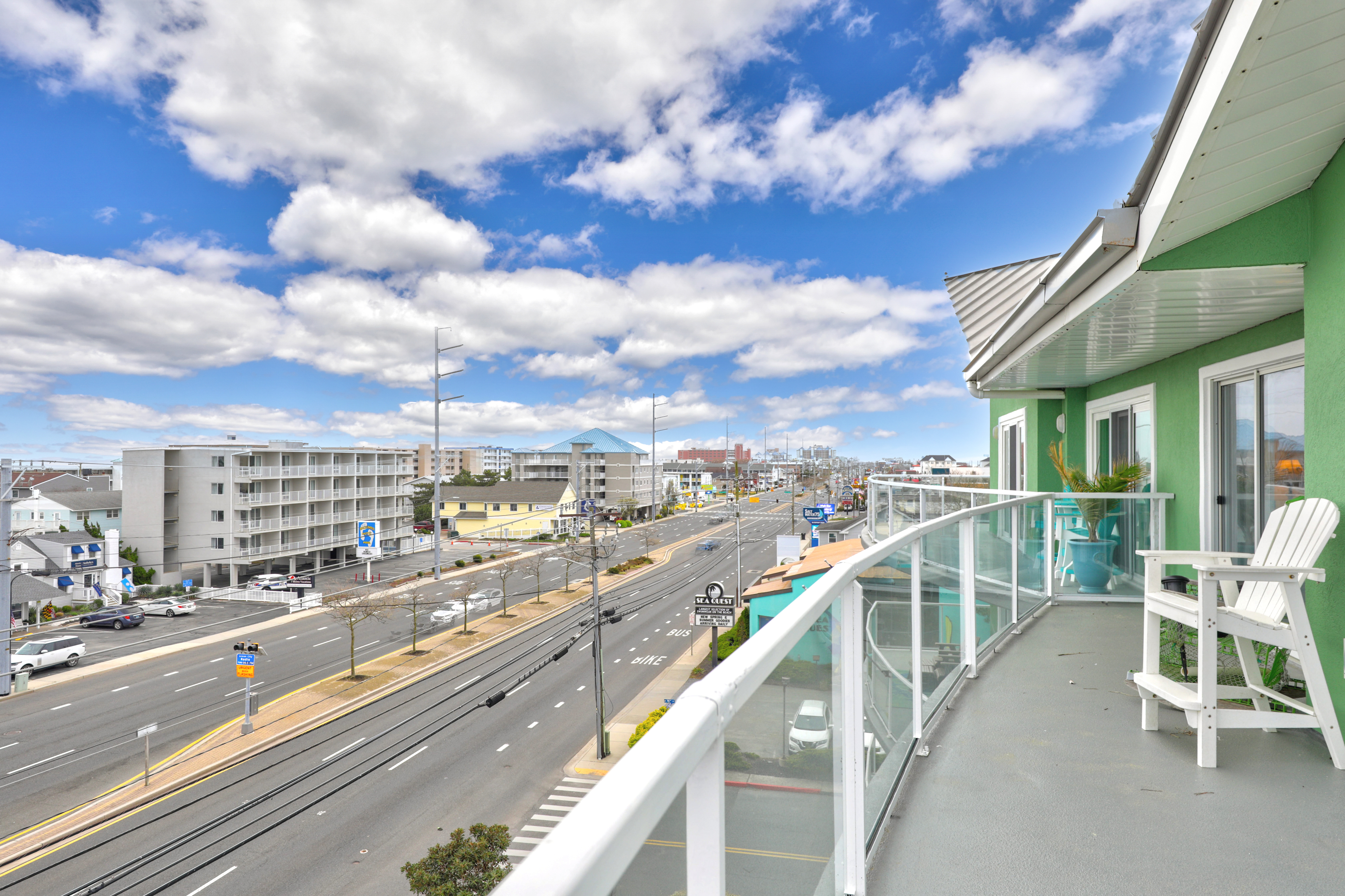 Sweeping Views of Ocean City from the Comfort of your Private Balcony.