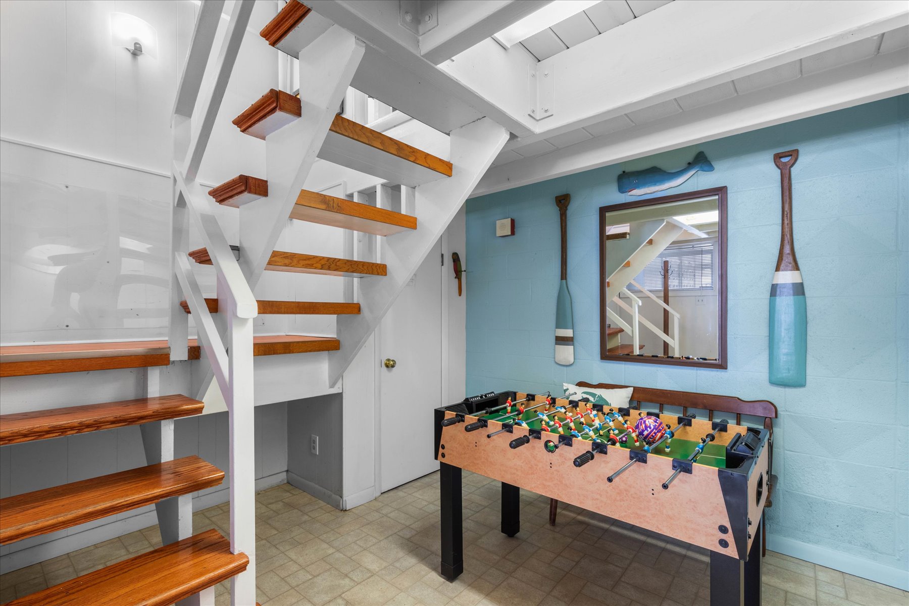 The Kids are going to love the Foosball Table!