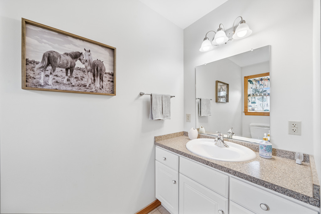 Full Bath 2 is convenient to Bedrooms and Living Area.