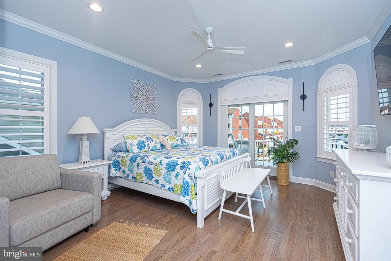 Bedroom 3 with a King Bed.