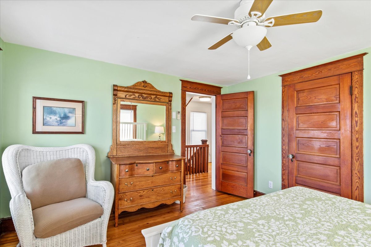 We adore the touches of yesteryear at this historic home.