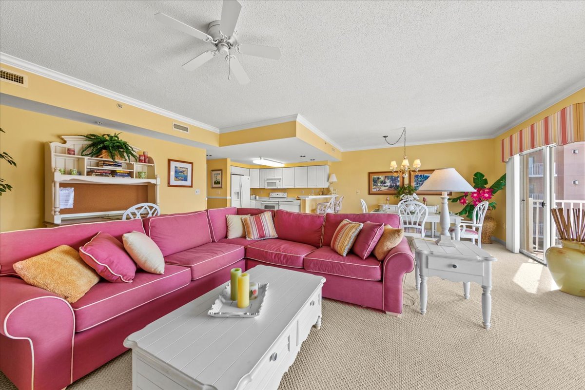 Plenty of Cozy Seating for the whole Family to Relax and Reconnect.