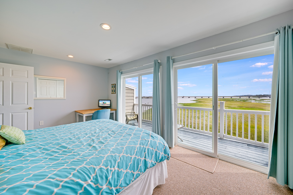 Relax on the Waterfront Deck and take in that salty, sweet sea breeze.