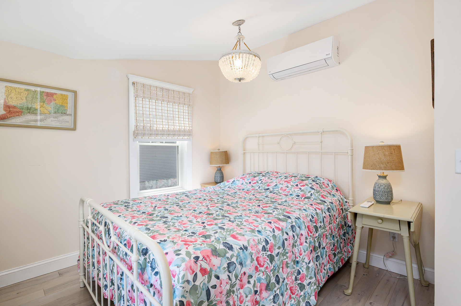 Bedroom 1 is on the 1st Floor and has a Queen Bed.