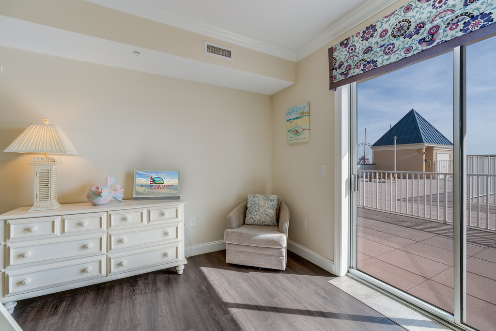 Bedroom 2 is steps away from the pool!