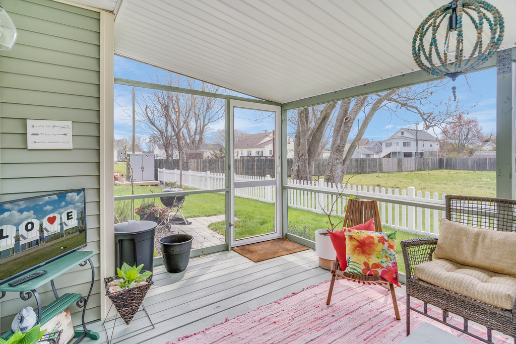 Another View of Screened Porch.
