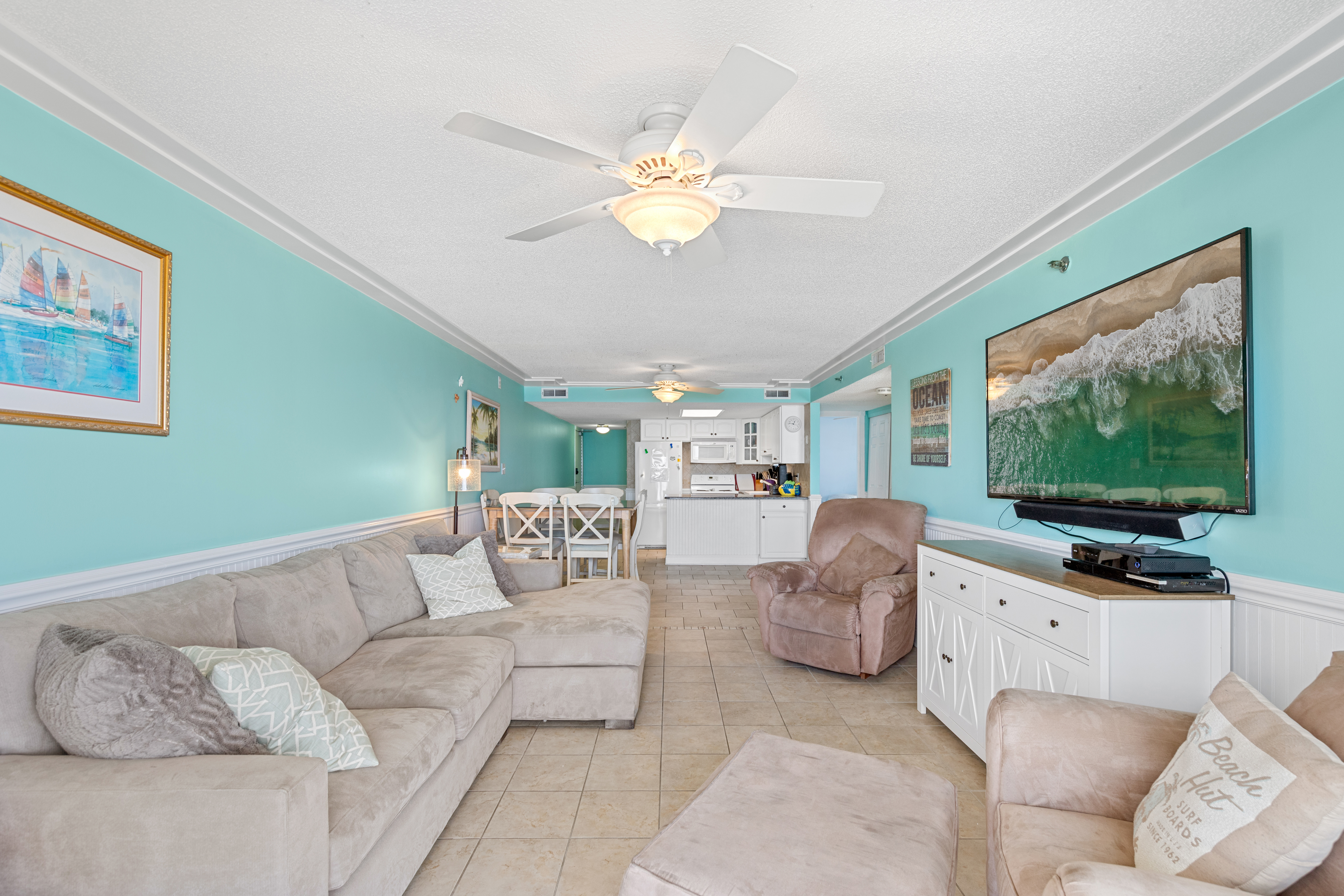 the open concept allows you to never miss a Memory being made!