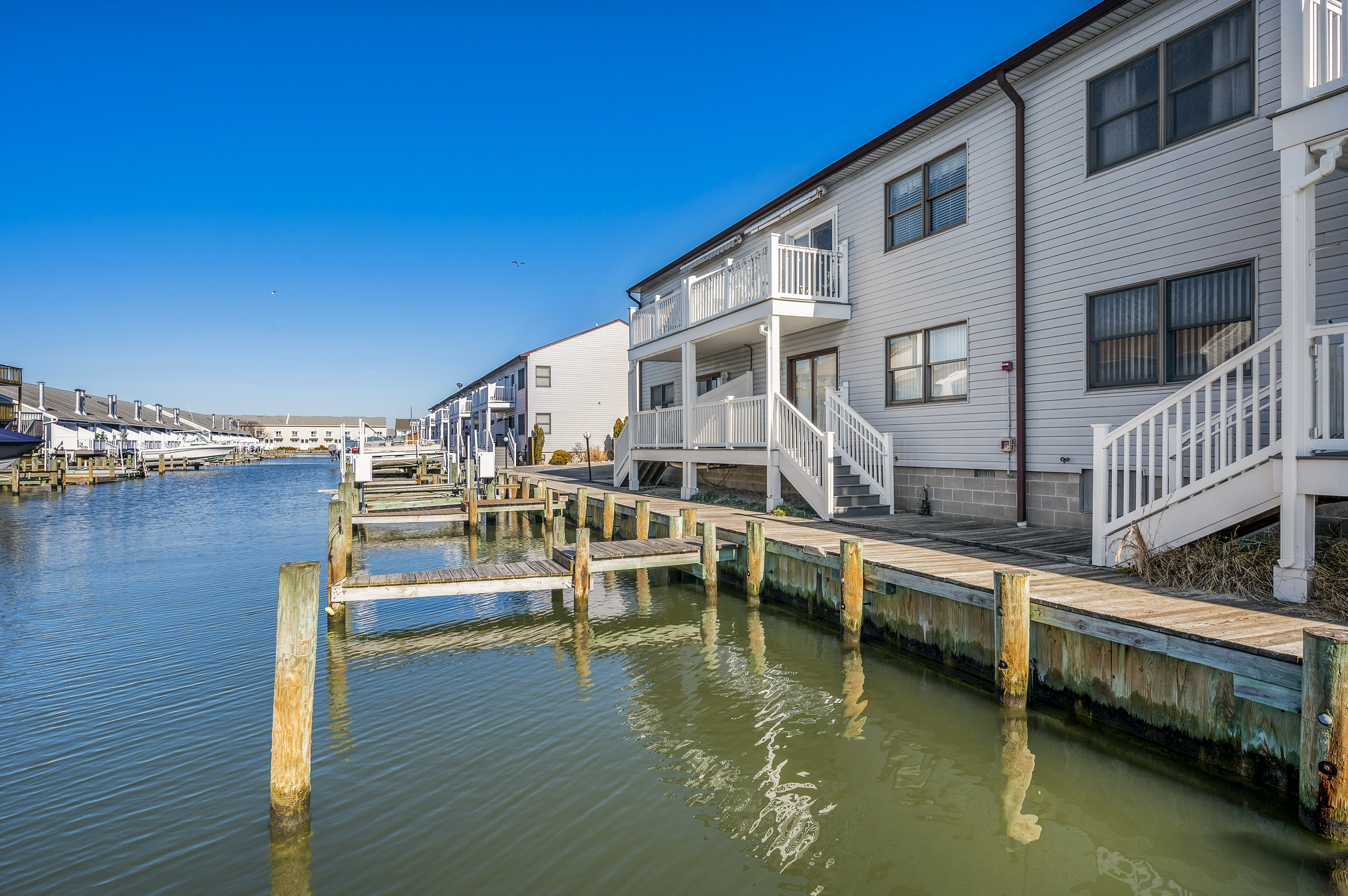 Enjoy the view from the dock.