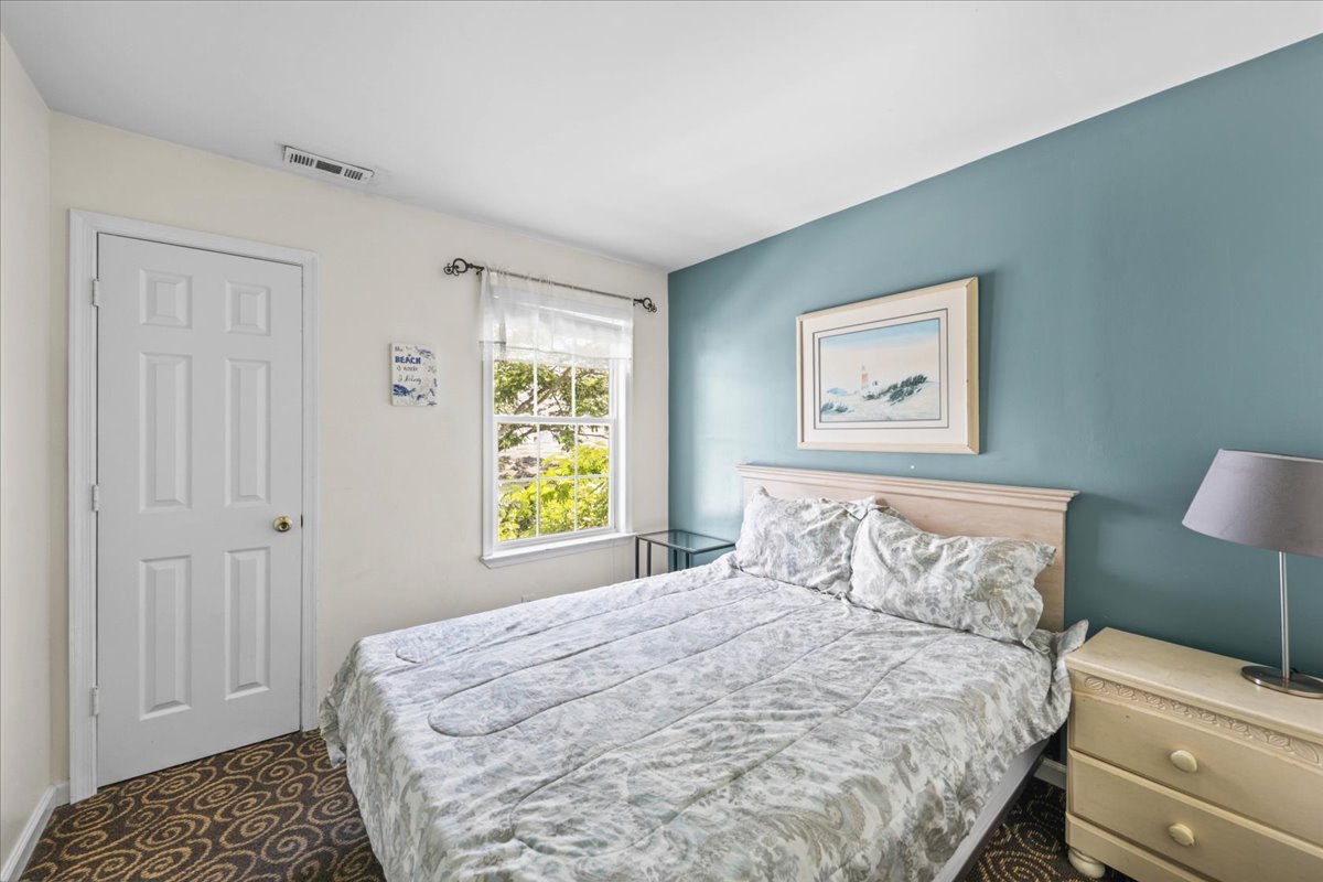 Bedroom 3 is perfect for extra guests with a Queen Bed!