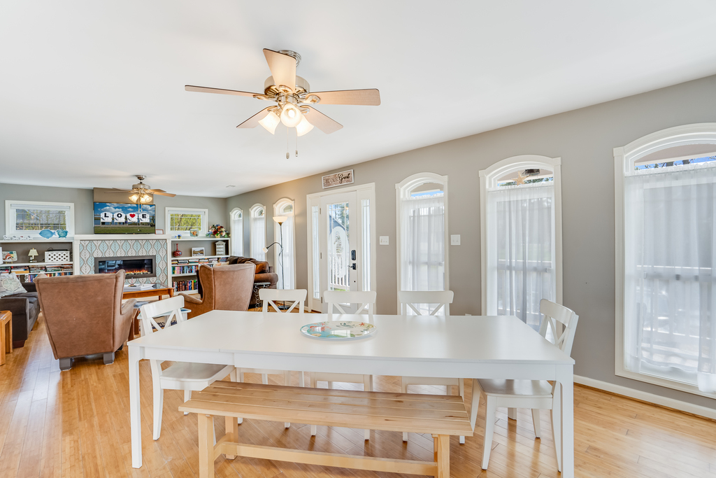 Beautiful Open Layout fits how we live and entertain today.