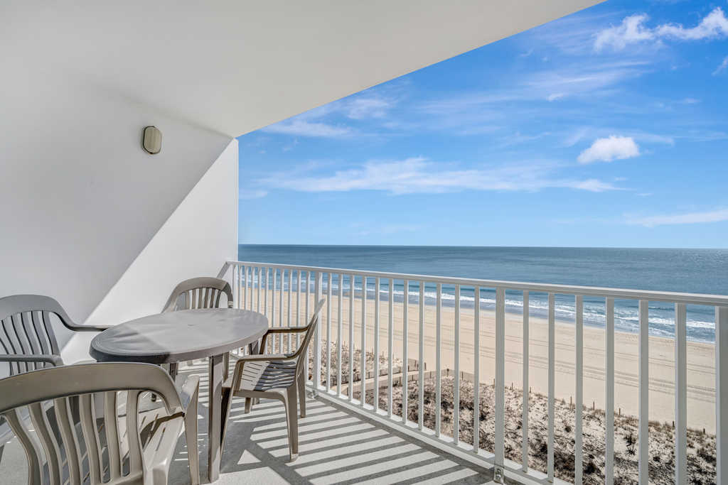 Take in the sweet Salty Breeze from the Ocean all while sipping your morning coffee!