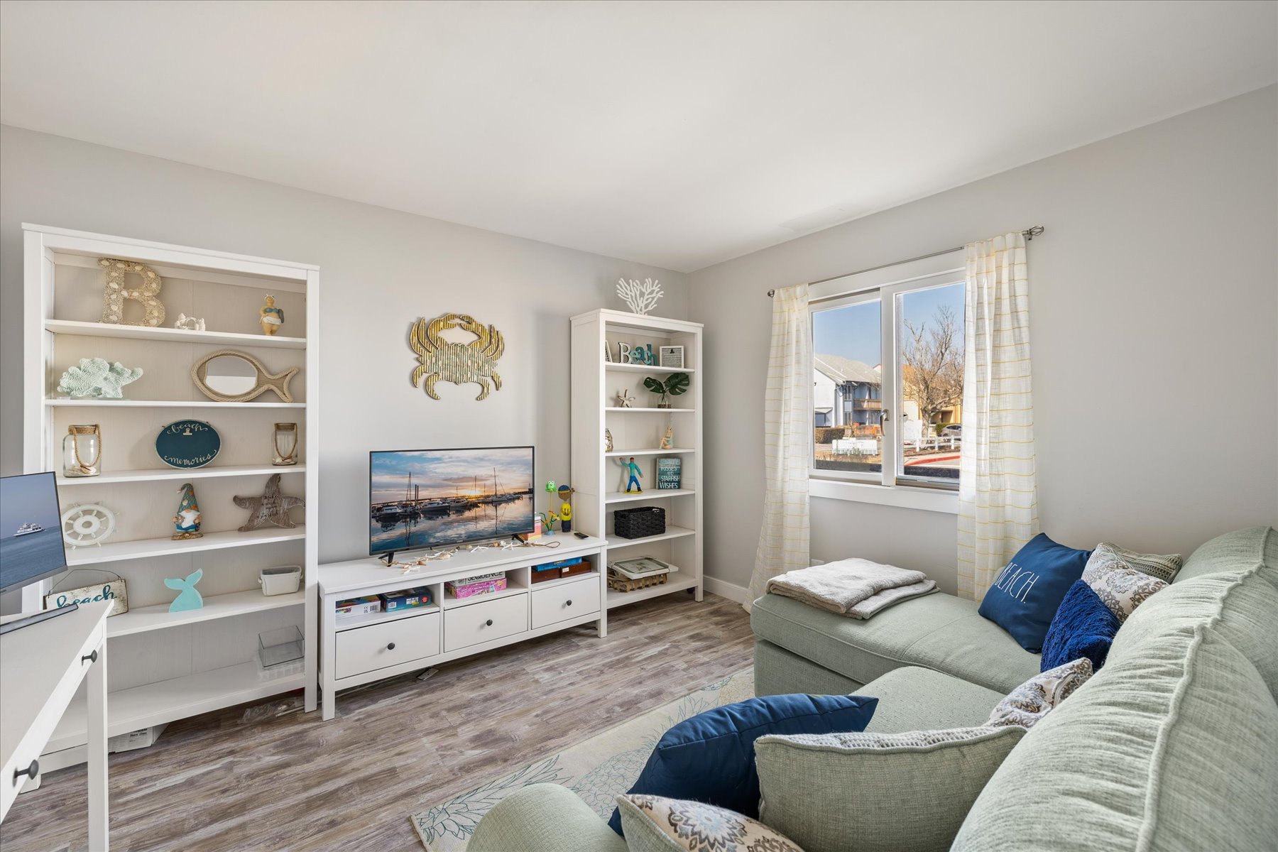 Peaceful Den located on the First Level!