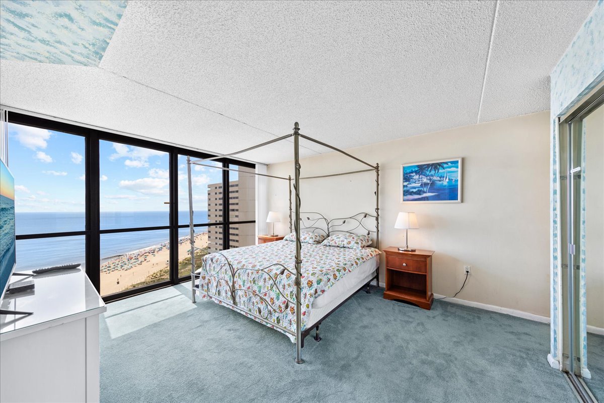 Sweeping Ocean Views from the Primary Bedroom!