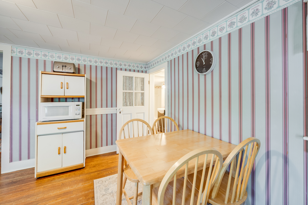 All the comforts of home, with the exception of a dishwasher.