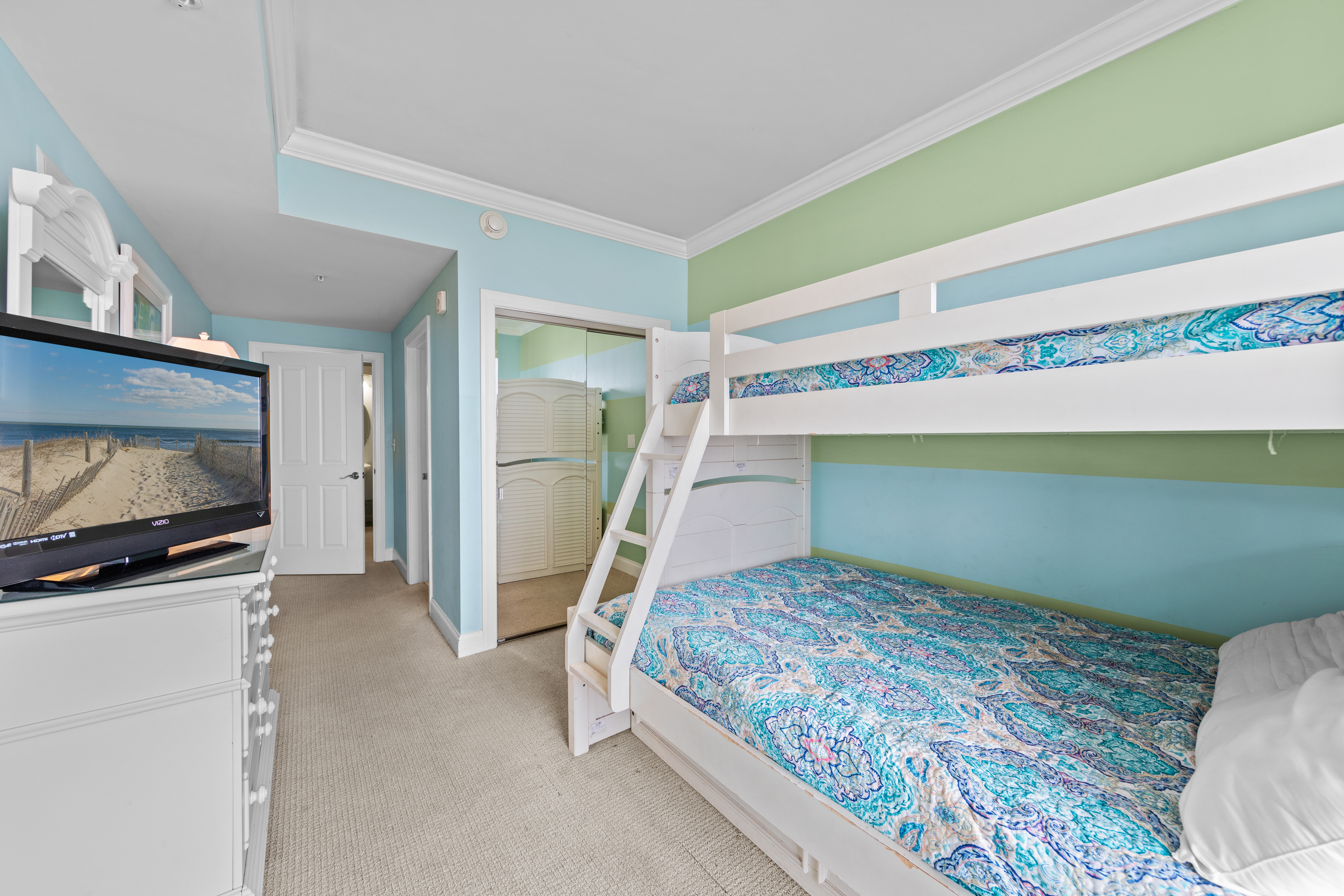 This Bedroom will sleep 3 in Pure Comfort & Style.