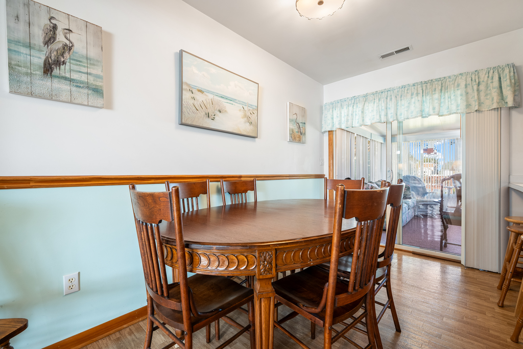 Dine in the comfort of Central AC.