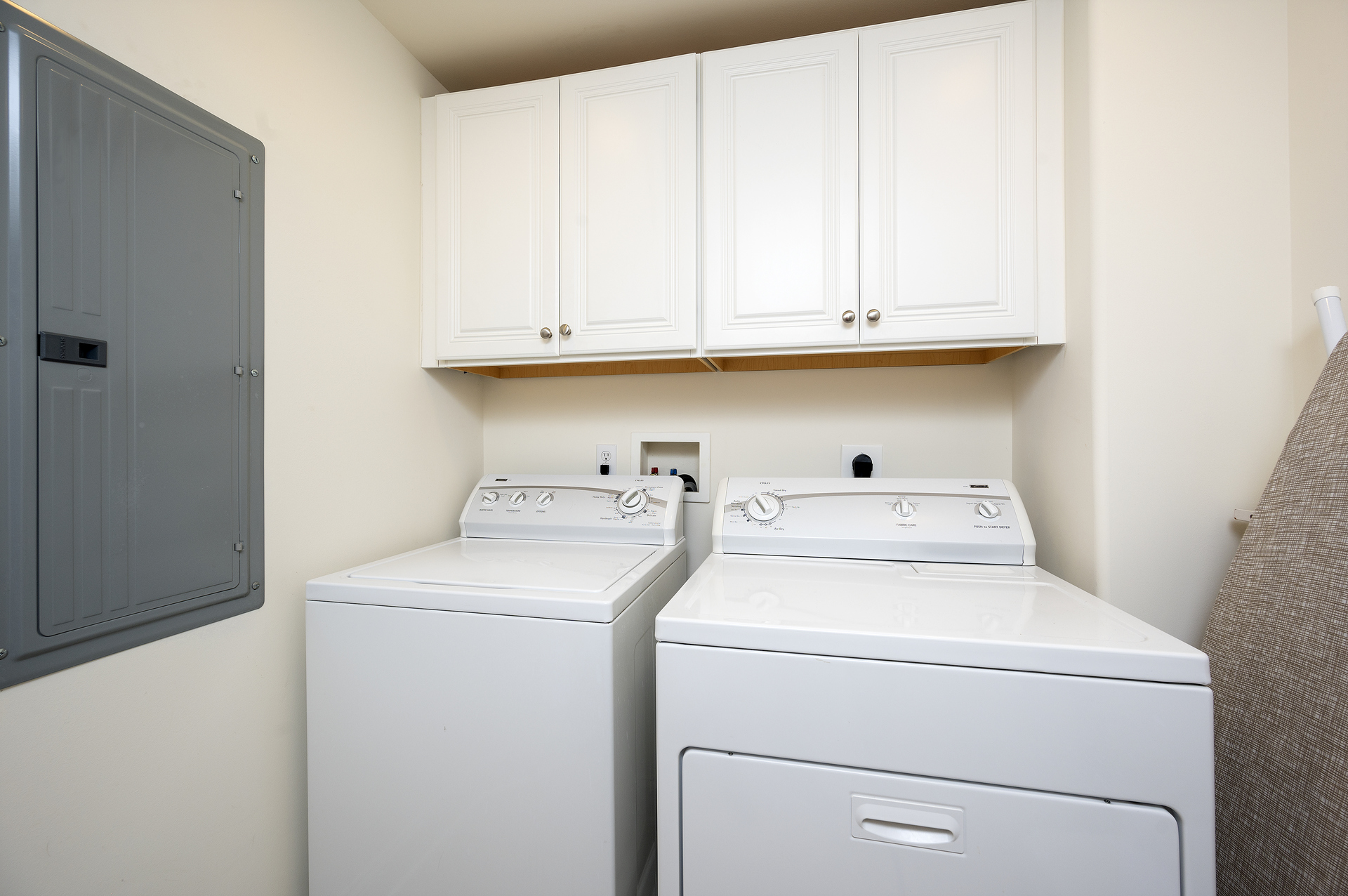 Full Size Washer and Dryer for your convenience.