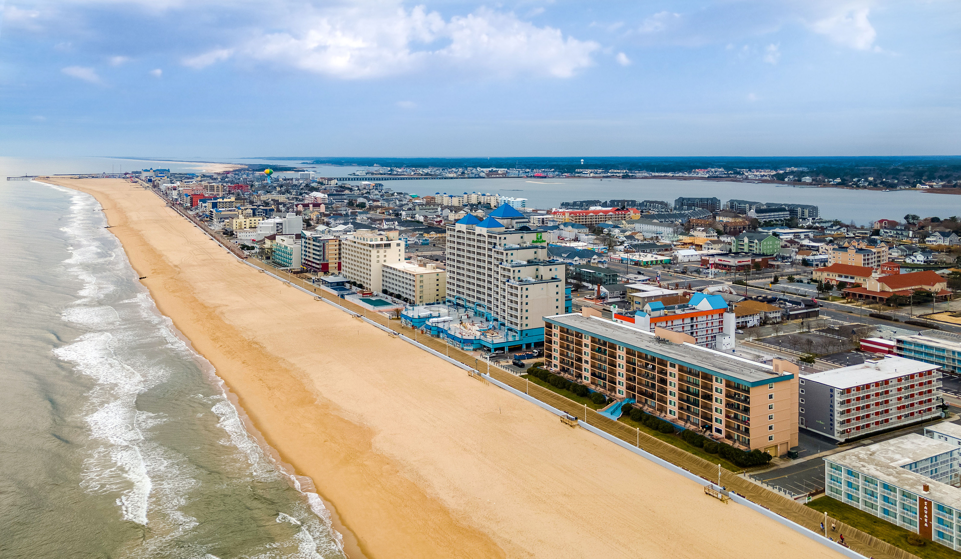 Enjoy the beach and boardwalk just outside your door!