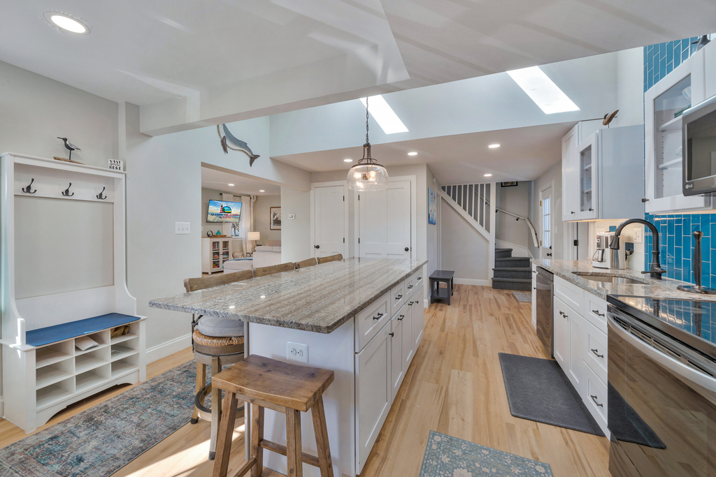 Open layout is perfect for spending time together.