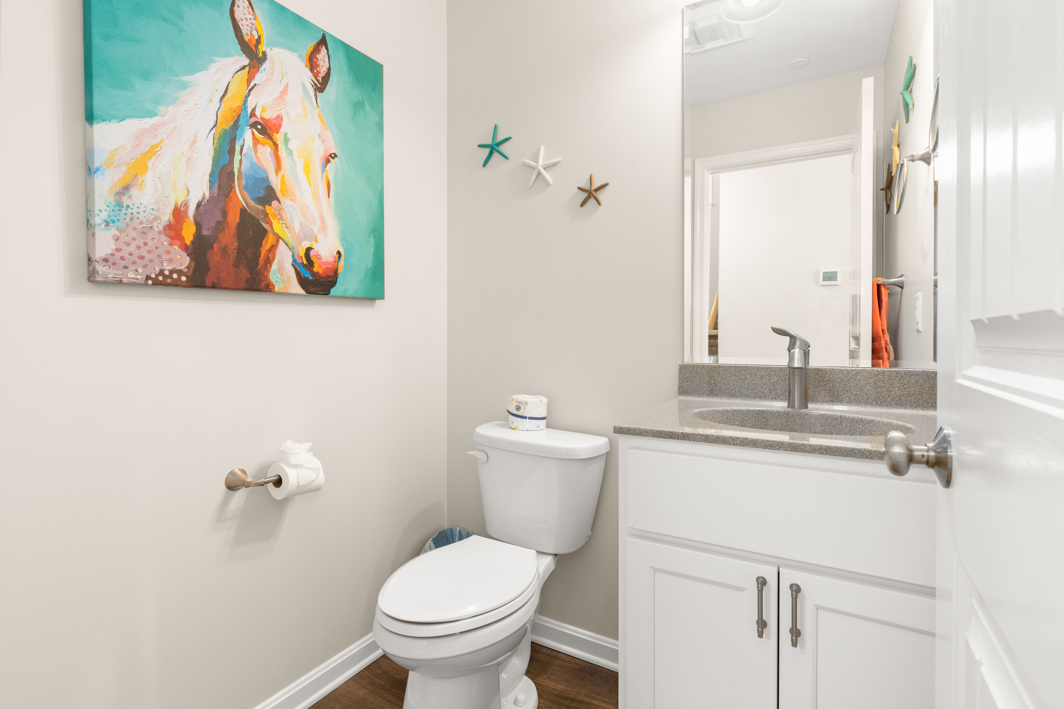 Shared Half Bath located on the 1st Floor.