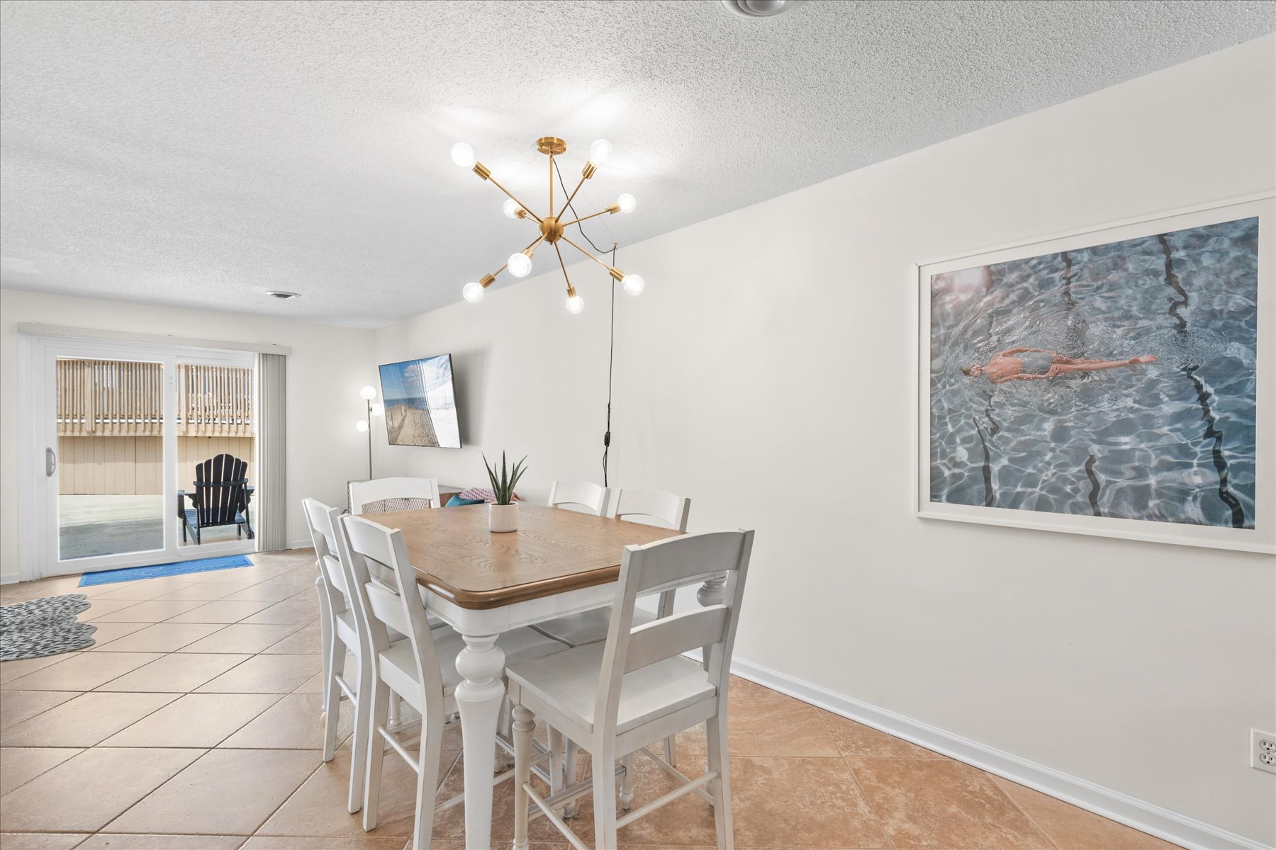 Enjoy take-out or a home cooked meal.