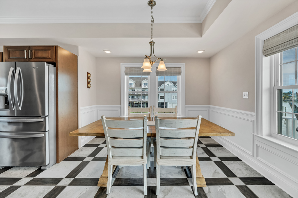 Take in stunning Water Views while dining!