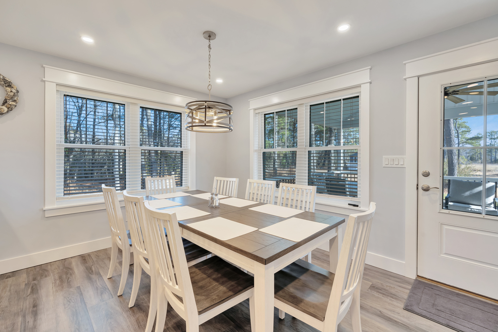 Dine in the comfort of Central AC in the spacious Dining Area.