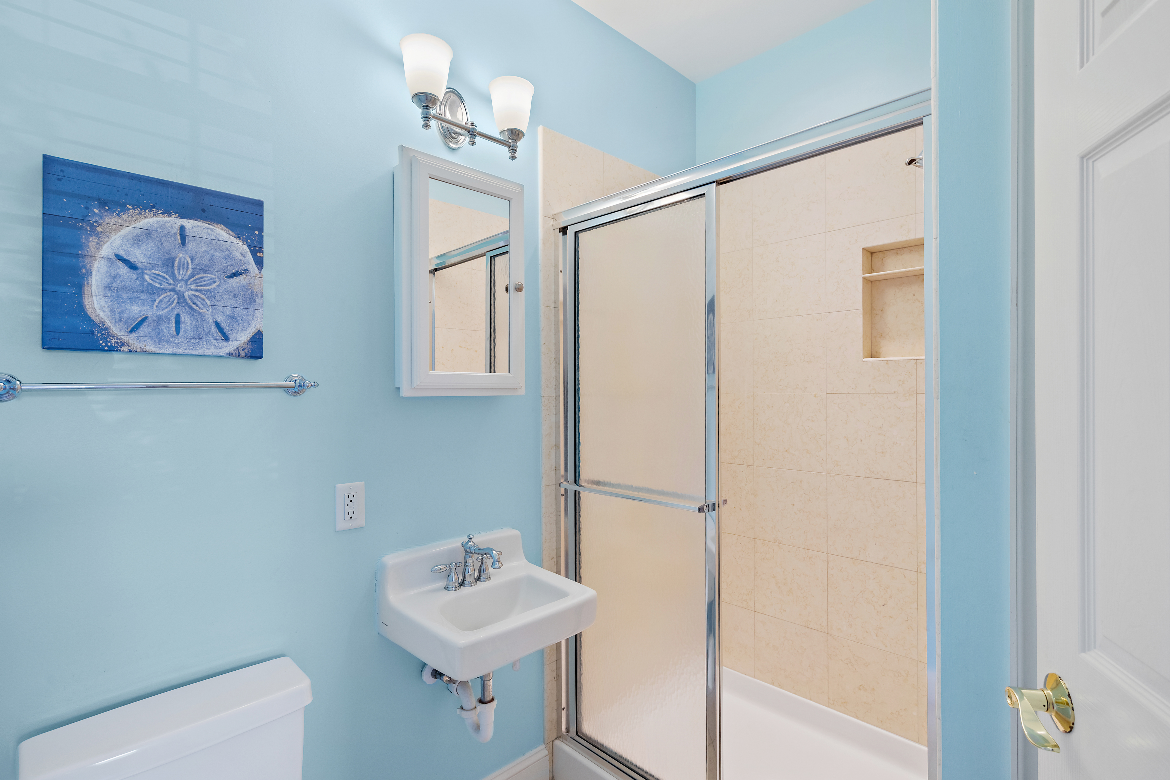 Also, a Full Bath with a Walk-In Shower.