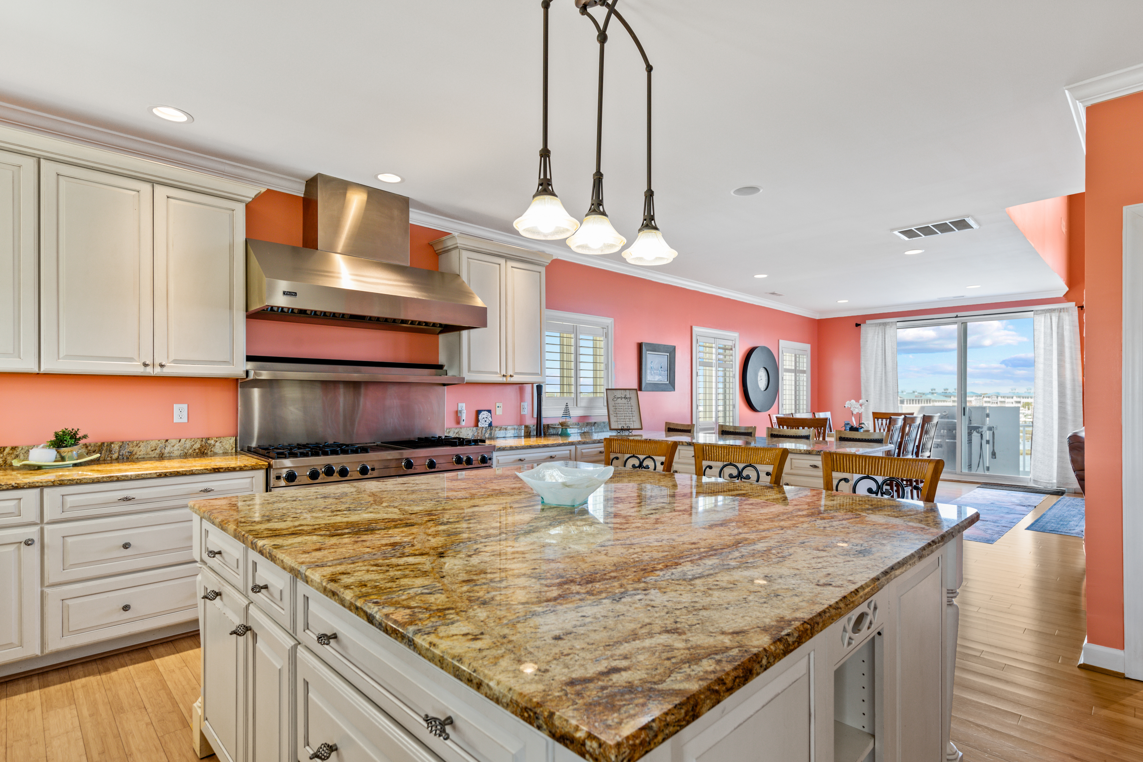 For more formal meals, dine in the spacious Dining Area.