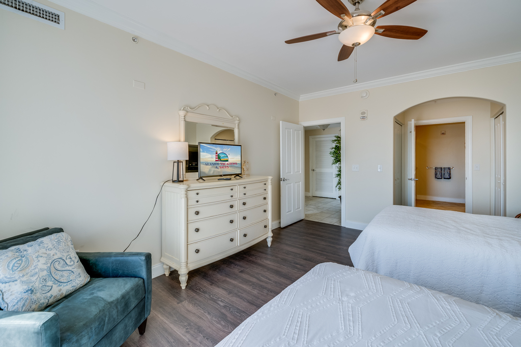 Cozy up and watch a movie before bed!