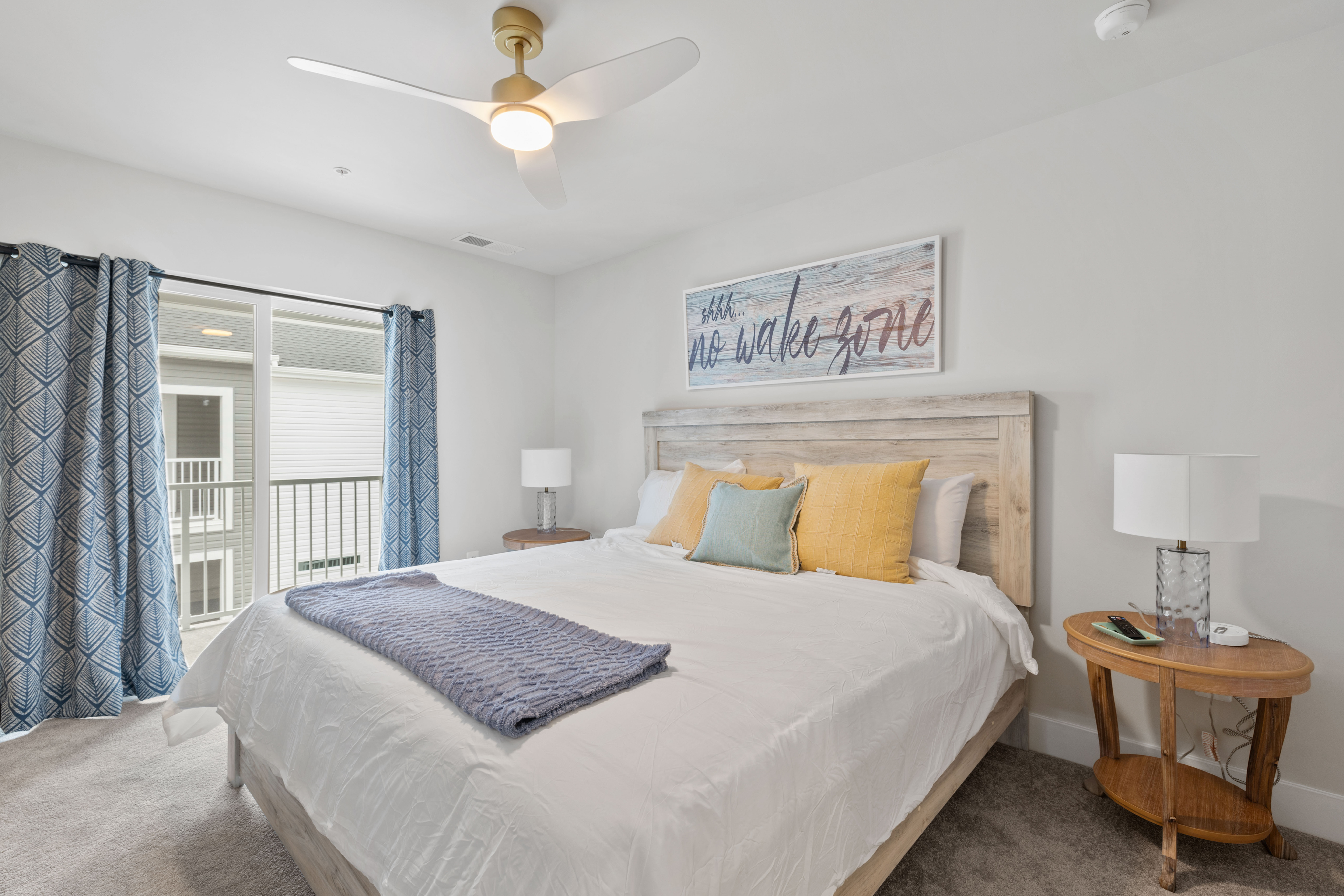 Bedroom 3 offers another King Bed and a private balcony.